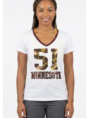 E5 College Classics NCAA Womens Minnesota Golden Gophers 51 Shirt New S-XL